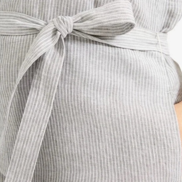 Everlane Linen Jumpsuit Square Neck - Picture 2 of 7